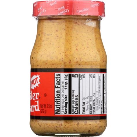 MR MUSTARD: Hot Mustard, 7.5 oz