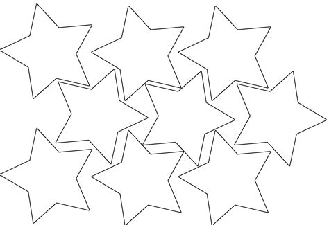 Printable Pictures Of Stars - Printable Word Searches