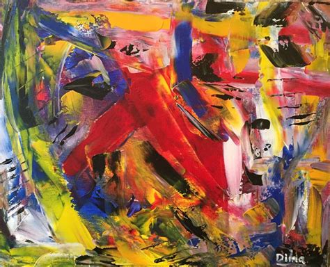 Chaos of Color | Abstract Painting Painting by Dmytro Panchenko | Saatchi Art