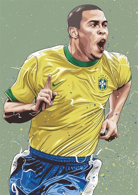 Pin de Vitor Vita em seleção brasileira | Ronaldo fenomeno, Cartaz de ...