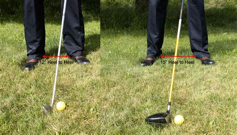 Golf Stance Width at Address | Cahill Golf Instruction