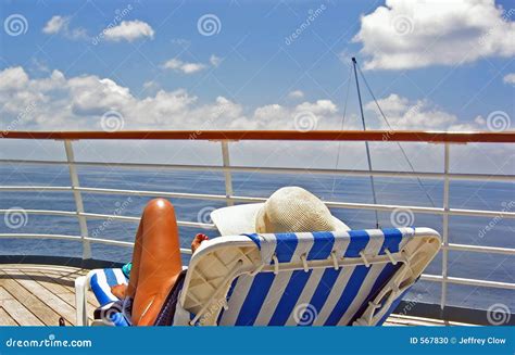 View from the Cruise Deck stock photo. Image of relaxed - 567830