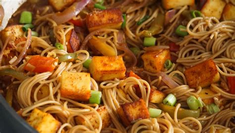 Chilli Paneer Noodles - Some Indian Girl