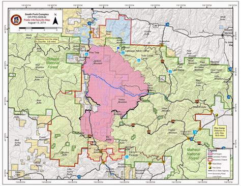 South Fork Complex: Maps
