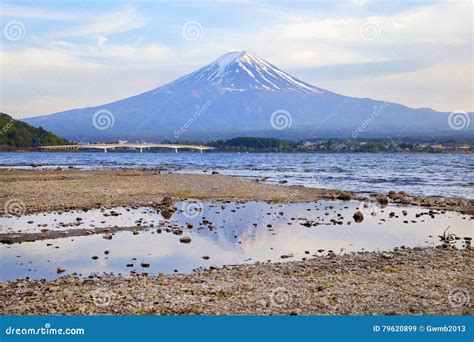 Mount Fuji and Lake Kawaguchi Stock Image - Image of cultural, hakone ...