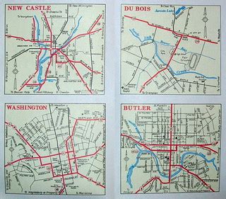 Pennsylvania towns 1959 | Map by the Pennsylvania Department… | Flickr