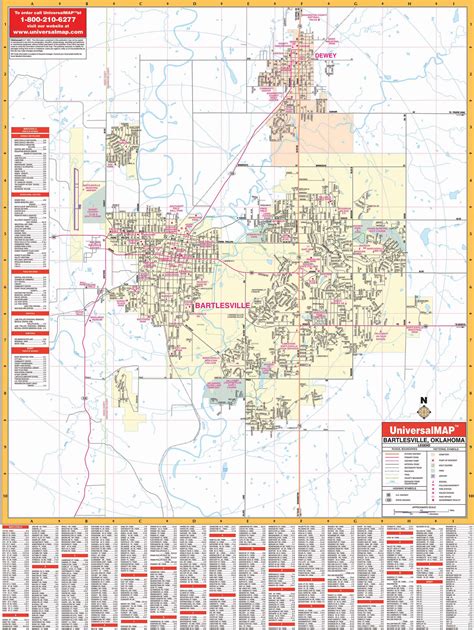 Bartlesville, OK.eps - The Map Shop