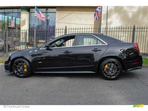 Black Diamond Tricoat 2011 Cadillac CTS -V Sedan Black Diamond Edition ...