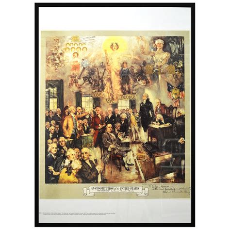 The Signing of the Constitution Poster – National Archives Store