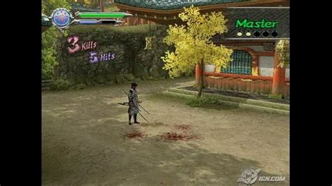 Genji: Dawn of the Samurai PlayStation 2 Gameplay - Temple fight - IGN