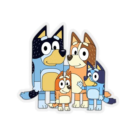 Bluey Family Stickers - Etsy