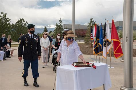 Gold Star families gather for flag-raising ceremony > Space Operations ...