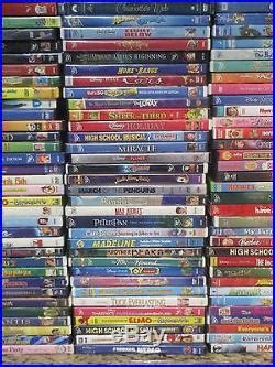 150 Classic Walt Disney/Pixar & Dreamworks Animation Family DVD's ...