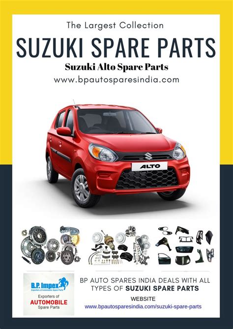 A Quick Start with Suzuki Alto Spare Parts | Suzuki alto, Suzuki, Spare parts