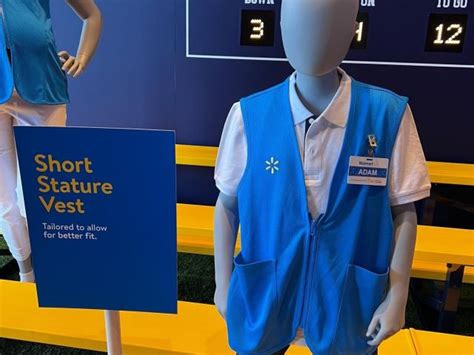 Walmart has designed inclusive uniforms for workers, ranging from a 'women's cut vest' to a ...