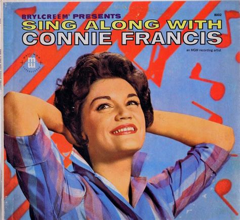 Connie Francis - Lot of 2 LPs: Sing Along with (1961 Brylcreem 8002 ...