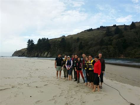 Parents go crabbing in canoes, spot river otter! - Westwind