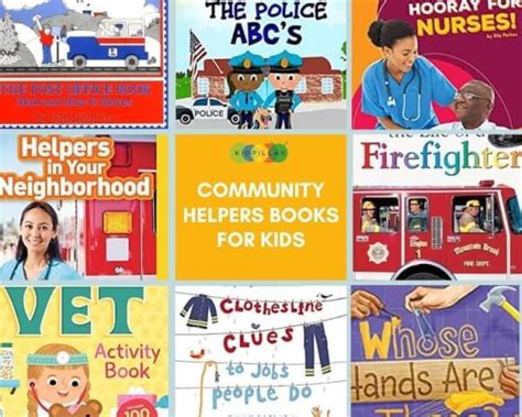 50+ Best Community Helpers Books for Kids - KidPillar