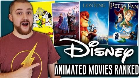 All 58 Disney Animated Movies Ranked - YouTube