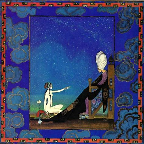 Sheherazade telling her tale to the king -Kay Nielsen | Illustration ...