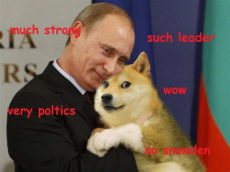 Doge Meets Vladmir Putin In Russia Wow