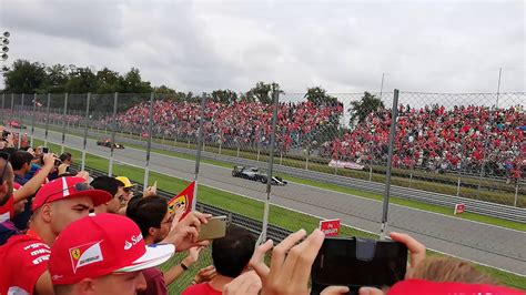 F1 Monza 2018 Grandstand view - YouTube