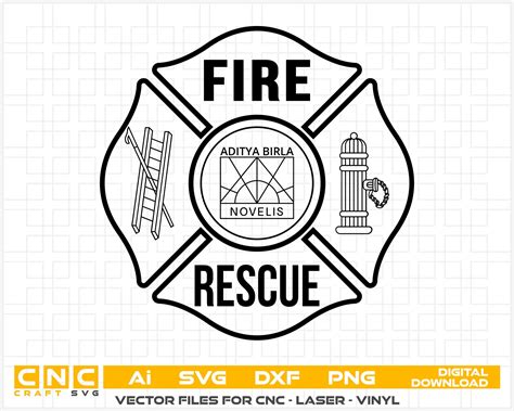 Fire Rescue, Aditya Birla Novelis Logo Vector File