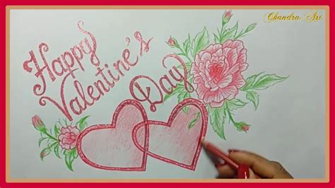 Happy Valentines Day Drawings at PaintingValley.com | Explore ...