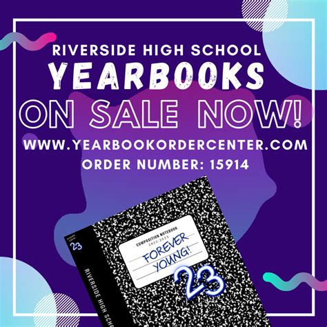 Yearbook Order Deadline | Riverside High School