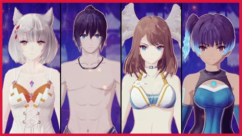 All Swimsuit outfits - Xenoblade Chronicles 3 Wave 2 DLC - YouTube