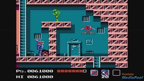 1989 Teenage Mutant Ninja Turtles (NES) Game Playthrough Retro Game - YouTube