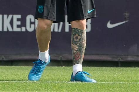 Messi Tattoo Leg 2018 - Wiki Tattoo