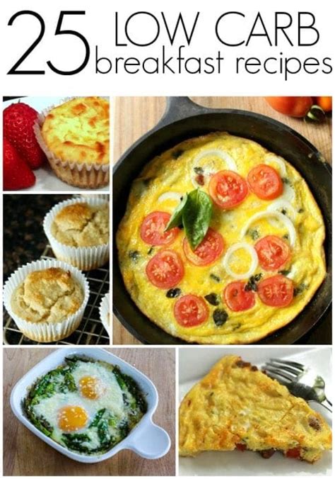 25 Low Carb Breakfast Recipes