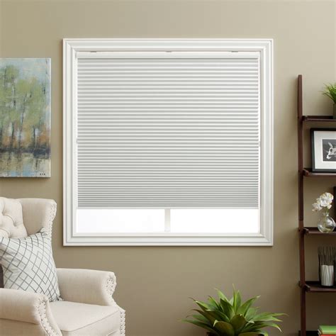 Arlo Blinds White Room Darkening Cordless Cellular Shades (56.5"W x 60"H)(Polyester) | Room ...