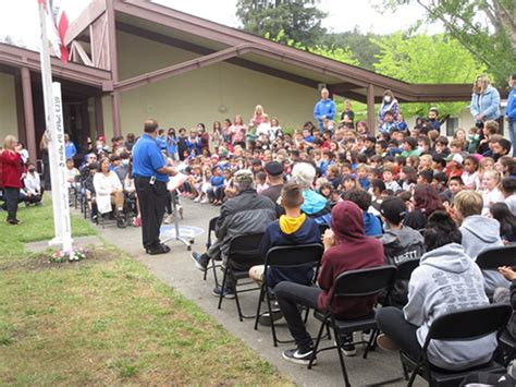 Hidden Valley Elementary School Peace Pole Dedication, Santa Rosa, California – USA - May Peace ...