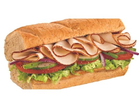 subway turkey sub - The Diet Chef