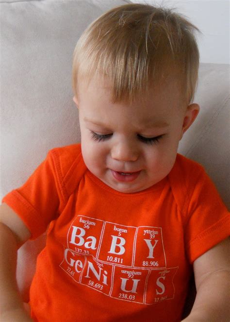 The Original BABY GENIUS Periodic Table Onesie by Periodically Inspired ...