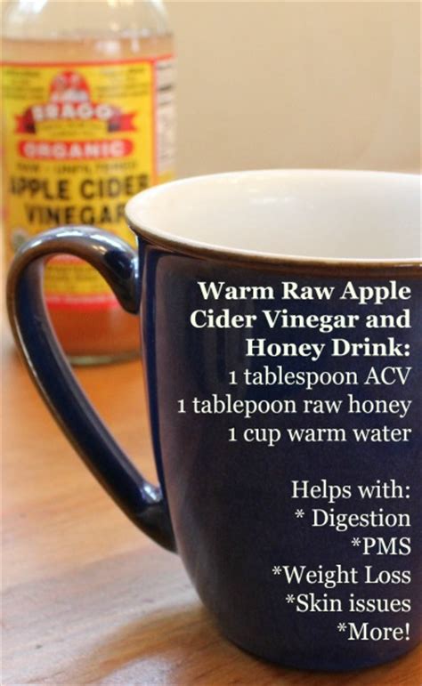 Apple Cider Vinegar and Raw Honey: This Warm Drink has Amazing Health Benefits! - Health, Home ...
