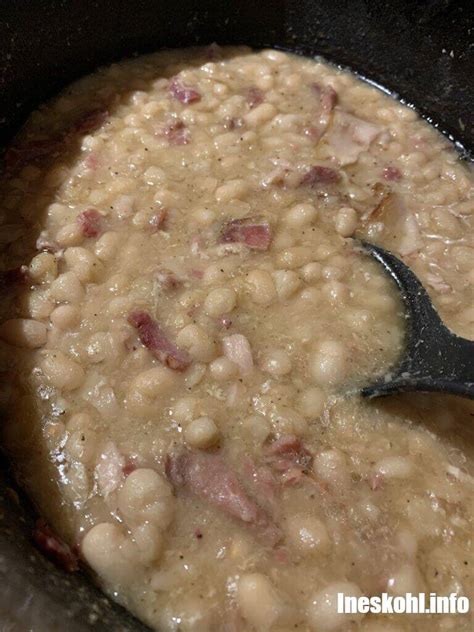 Ham & White Beans Recipe | InesKohl Kitchen