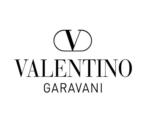 Valentino Garavani Brand Symbol Logo Clothes Design Icon Abstract ...