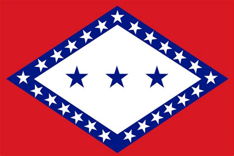 Arkansas State Flag, Original Design - Encyclopedia of Arkansas