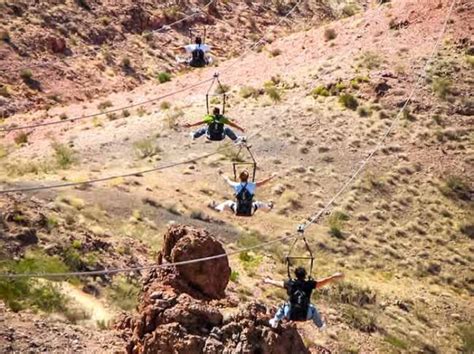 Bootleg Canyon Zipline VIP Experience – Grand Canyon Tour Company