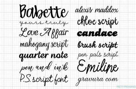 Cricut Fonts - Everything You Need to Know | Cricut fonts, Best cursive ...