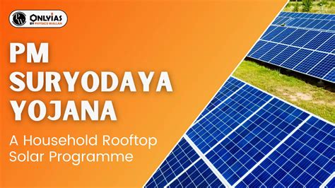 PM Suryodaya Yojana: A Household Rooftop Solar Programme - PWOnlyIAS