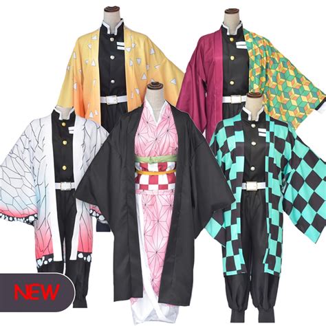 Anime Exhibition Cartoon Character Cosplay Costume Demon Slayer Kimetsu ...