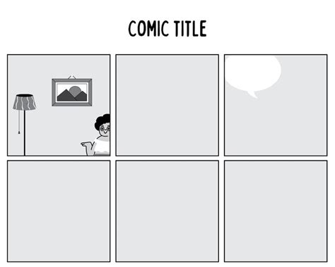 Free printable comic strip templates you can customize | Canva