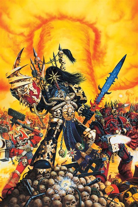 Abaddon Codex Cover – WARHAMMER ART