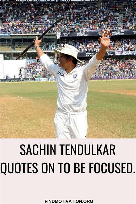 Sachin Tendulkar's 46 Most Inspiring Quotes That Will Change Your Life in 2021 | Sachin ...