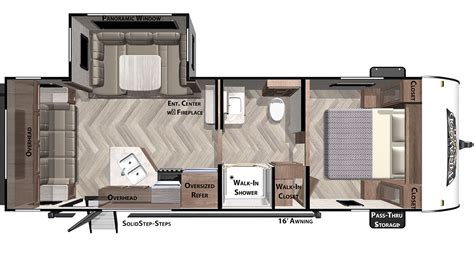 26 Travel Trailer Floor Plans - floorplans.click