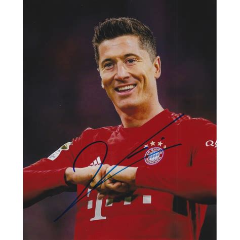 Robert LEWANDOWSKI autograph